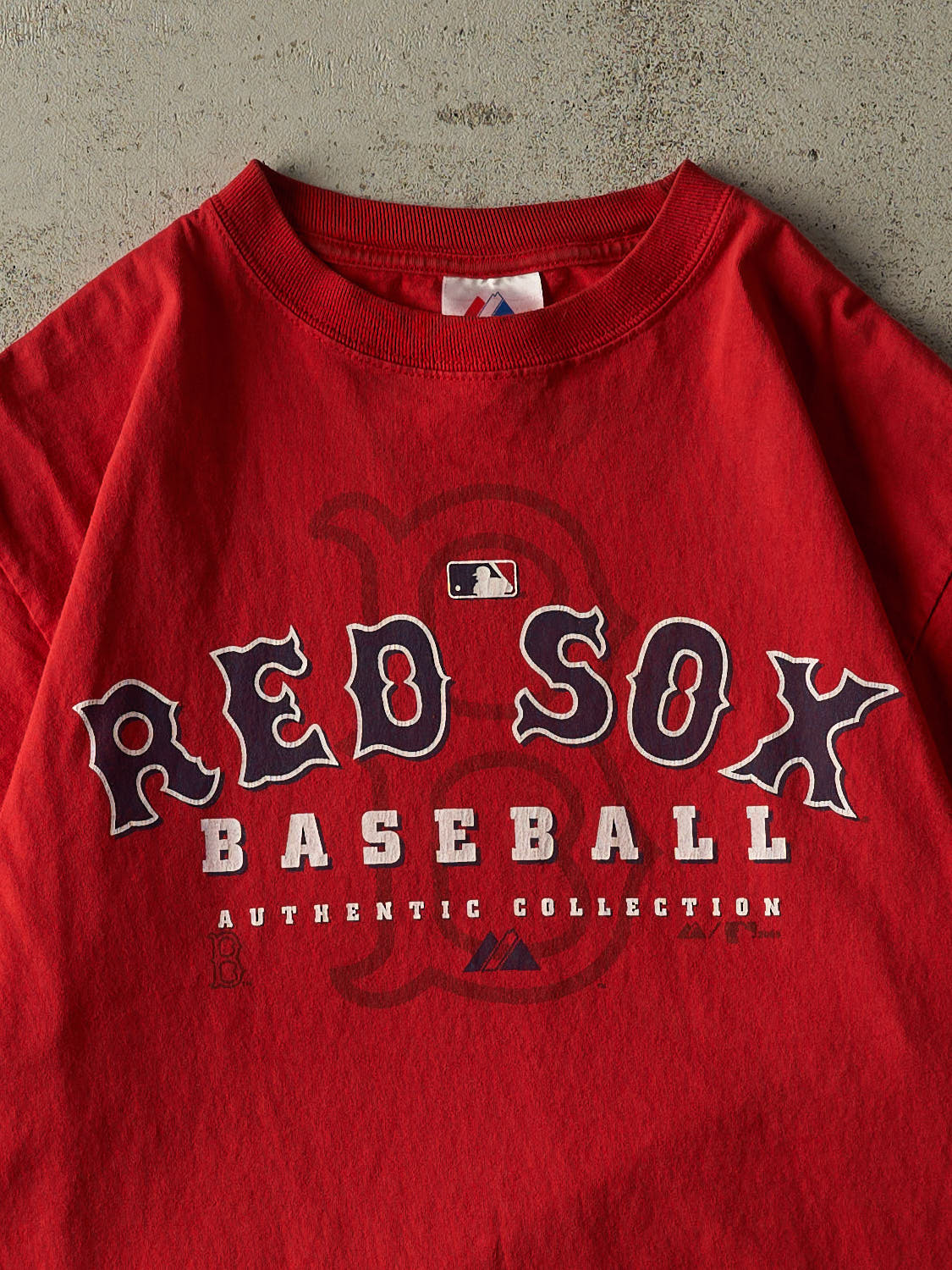 Vintage 05' Red Boston Red Sox Tee (M/L)