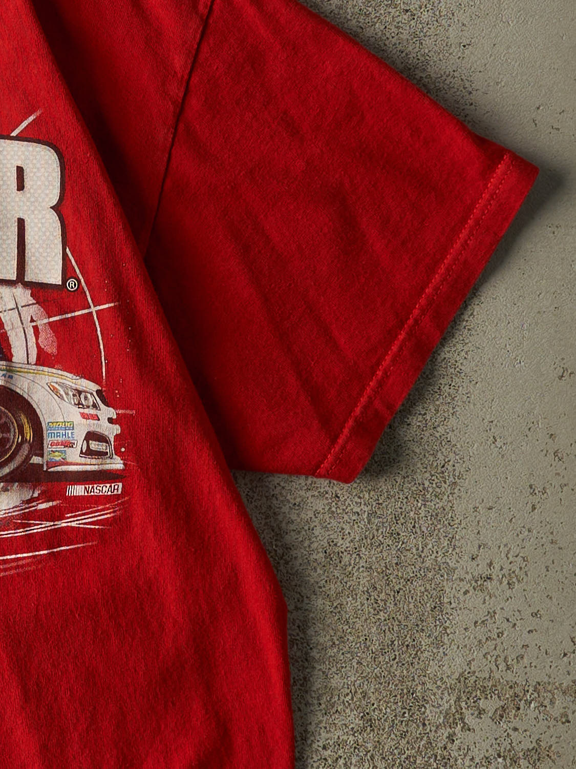 Vintage Y2K Red Dale Earnhardt Jr Nascar Tee (M/L)