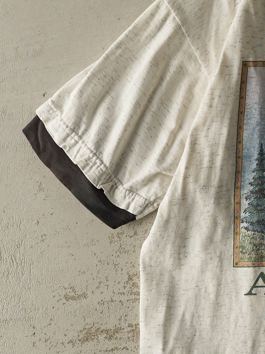 Vintage 90s Heather Grey Arizona Wolf Tee (XL)