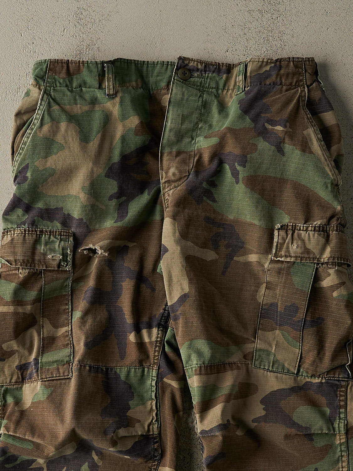 Vintage 90s Camo Woodland Camo Pants (33x32)