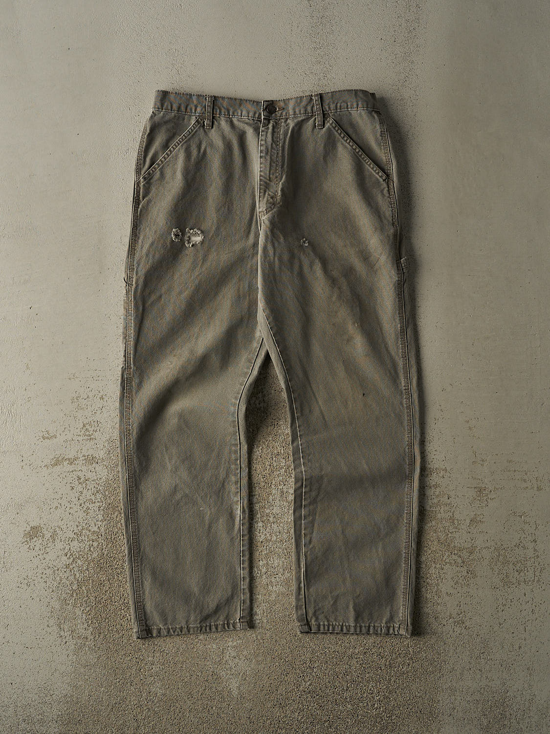 Vintage 90s Green Rustler Carpenter Pants (34x30.5)