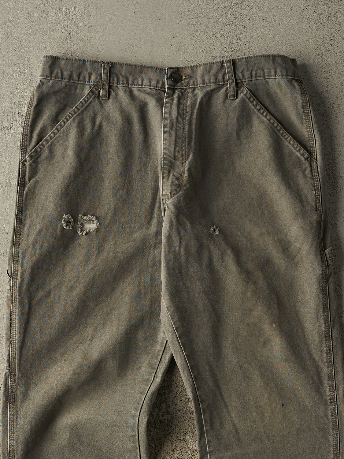 Vintage 90s Green Rustler Carpenter Pants (34x30.5)