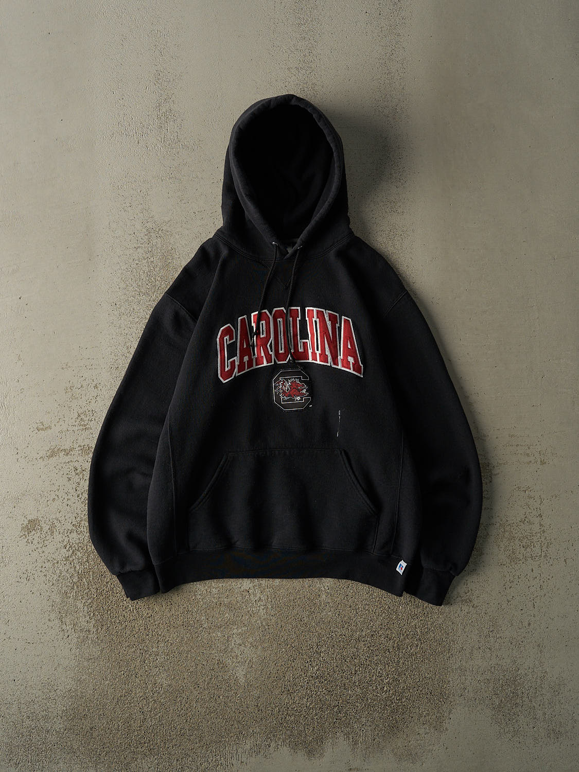 Vintage Y2K Black Russell Athletic University of South Carolina Hoodie (M/L)