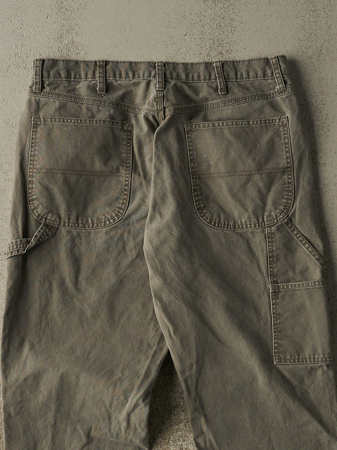 Vintage 90s Green Rustler Carpenter Pants (34x30.5)