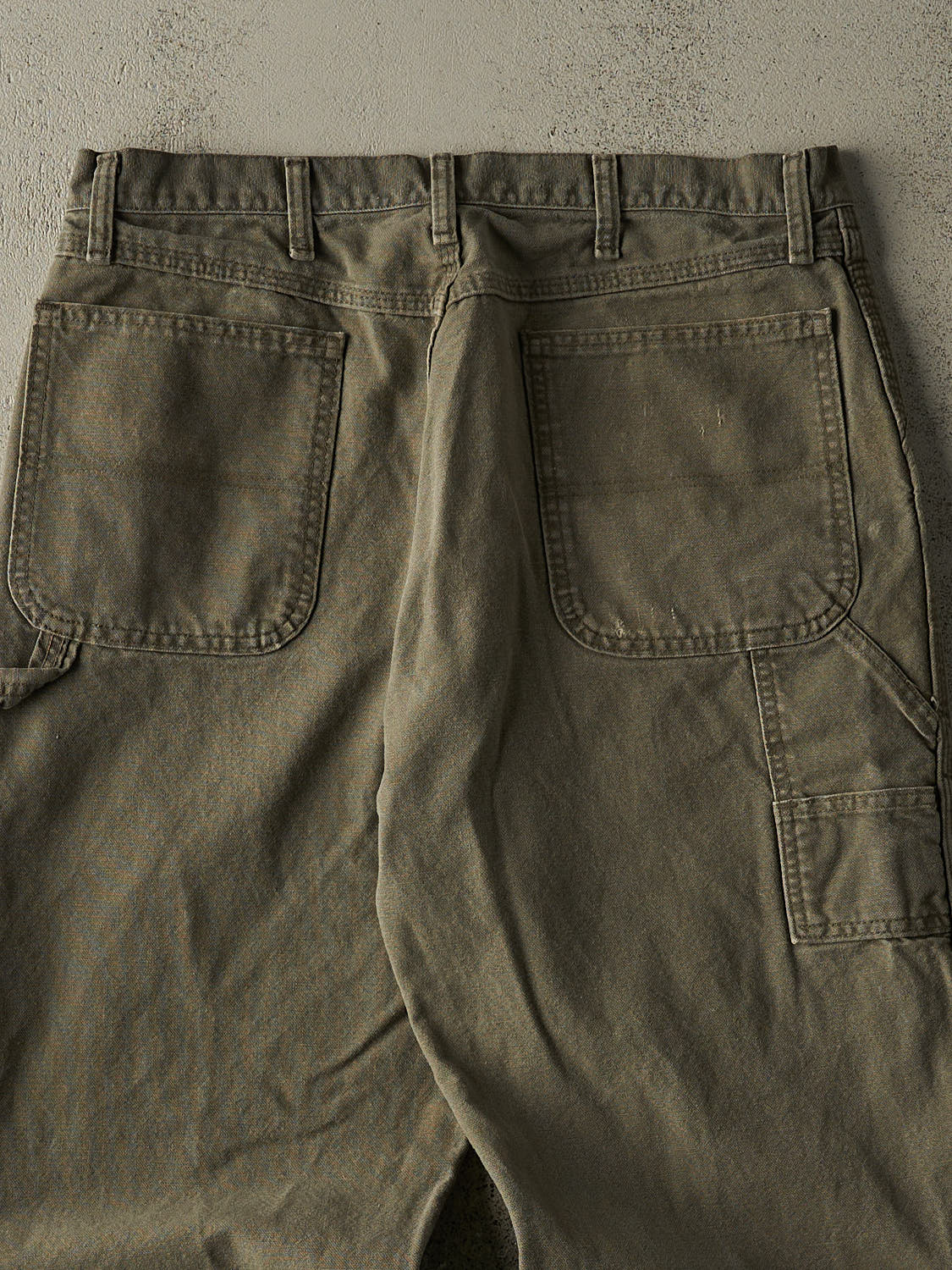 Vintage 90s Green Rustler Carpenter Pants (34x28.5)
