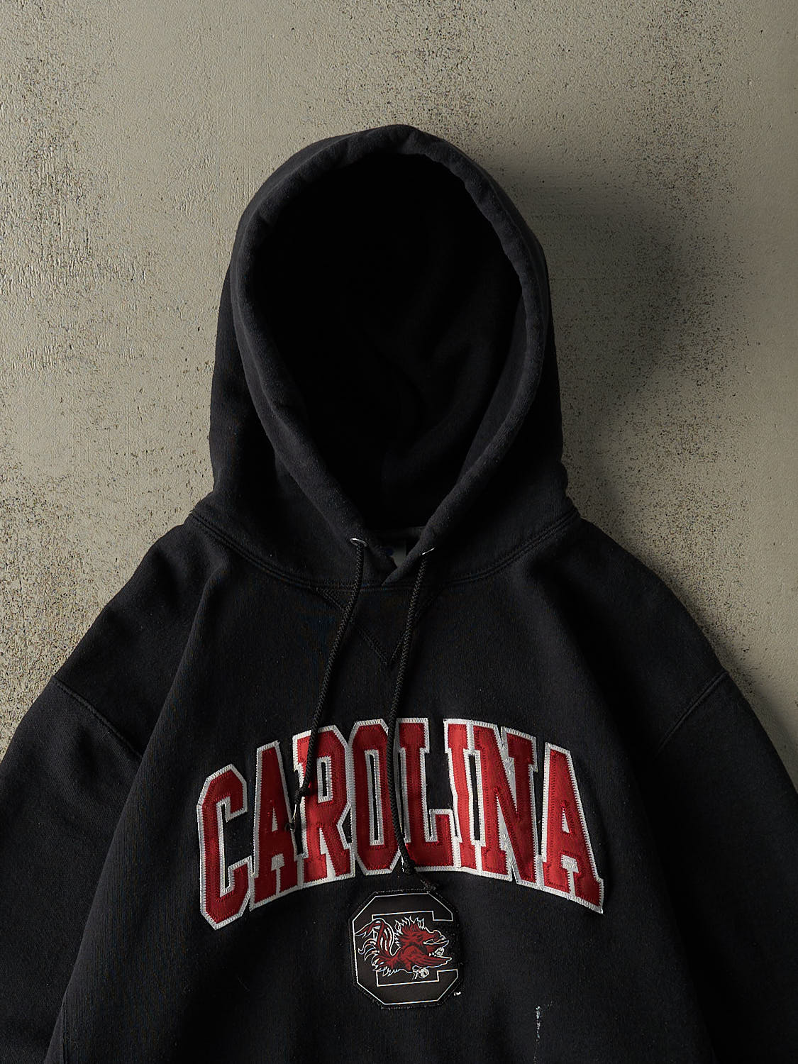 Vintage Y2K Black Russell Athletic University of South Carolina Hoodie (M/L)