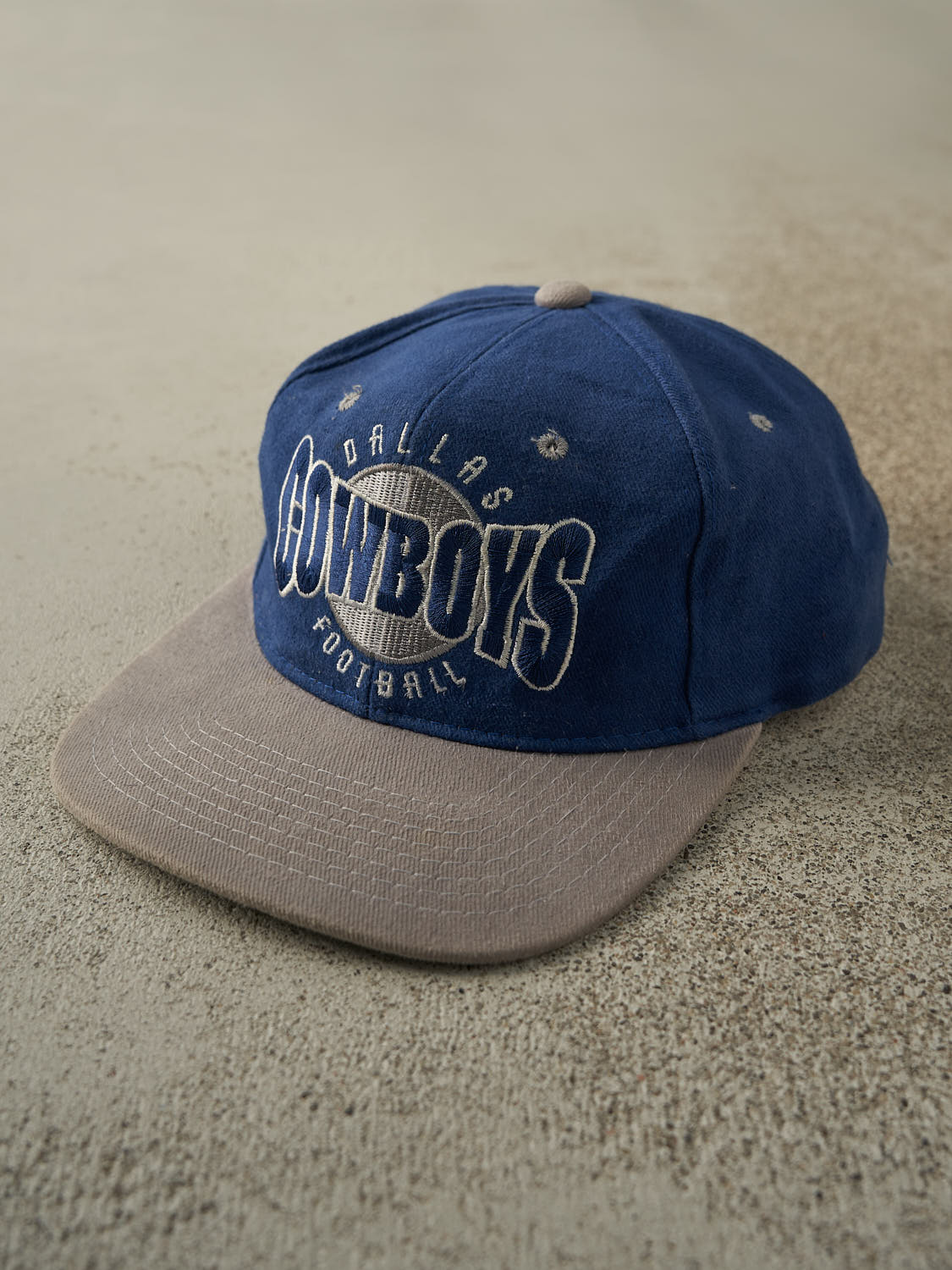 Vintage 90s Navy Blue Dallas Cowboys Starter Snapback (O/S)