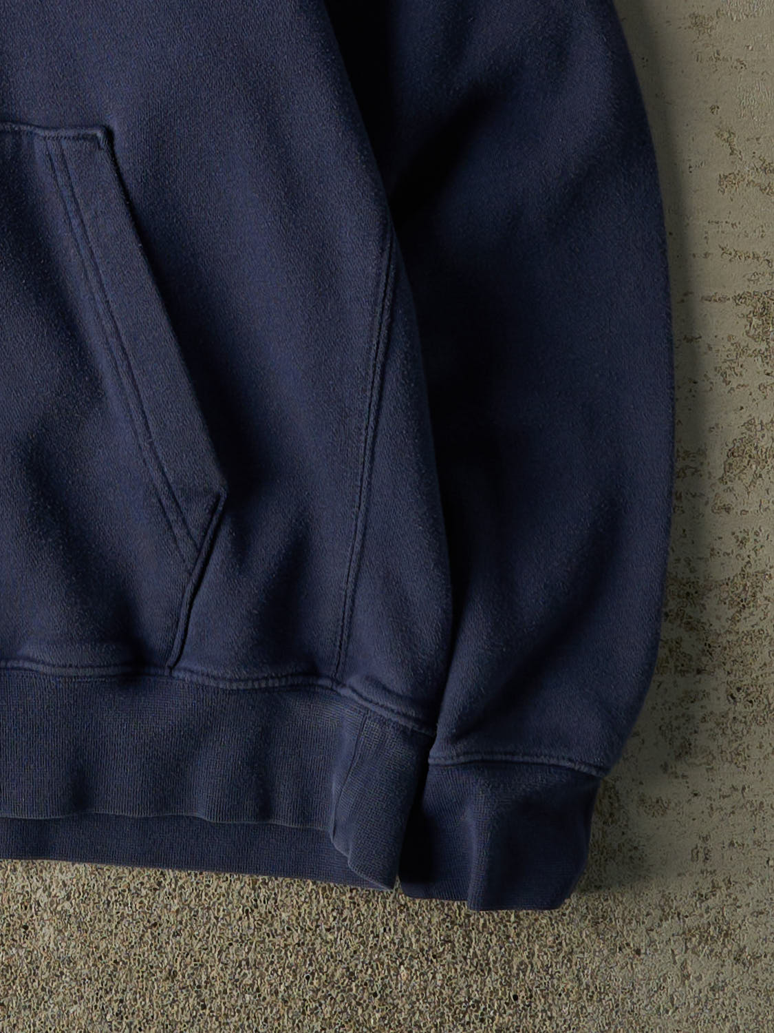 Vintage Y2K Navy Blue Nike Embroidered Hoodie (M/L)
