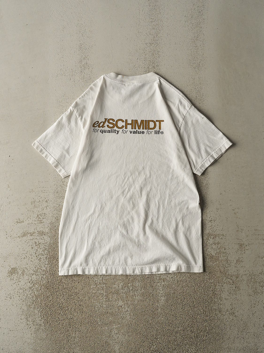 Vintage 05' White Jeep "Father's Day" Tee (L/XL)