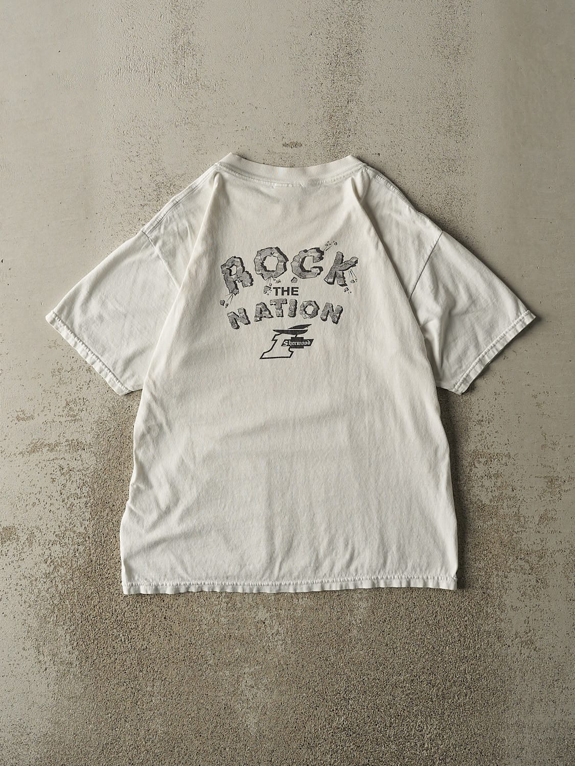 Vintage Y2K White Chevy Tee (M)