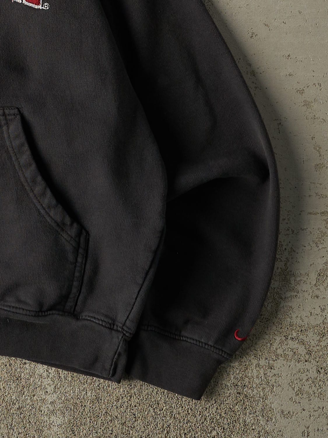 Vintage Y2K Faded Black University of Alabama Embroidered Hoodie (XS/S)