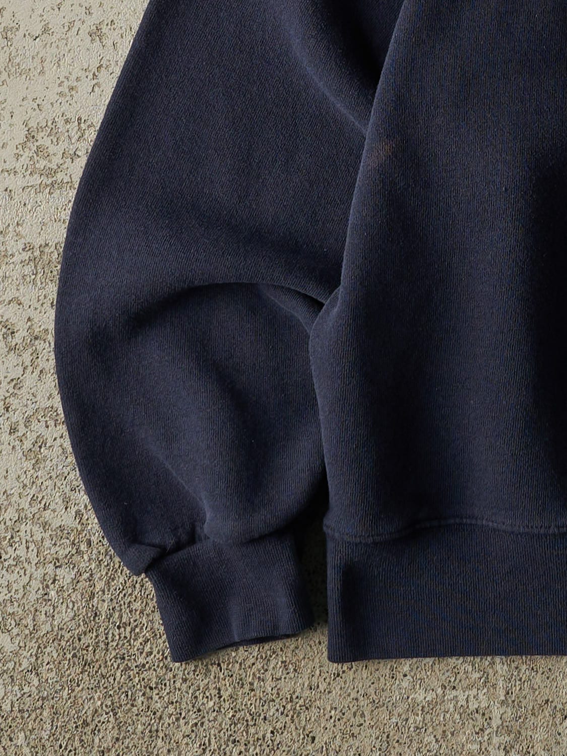 Vintage 90s Navy Blue US Navy Crewneck (XS)