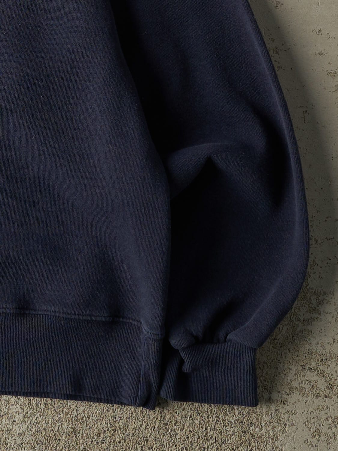 Vintage 90s Navy Blue US Navy Crewneck (XS)