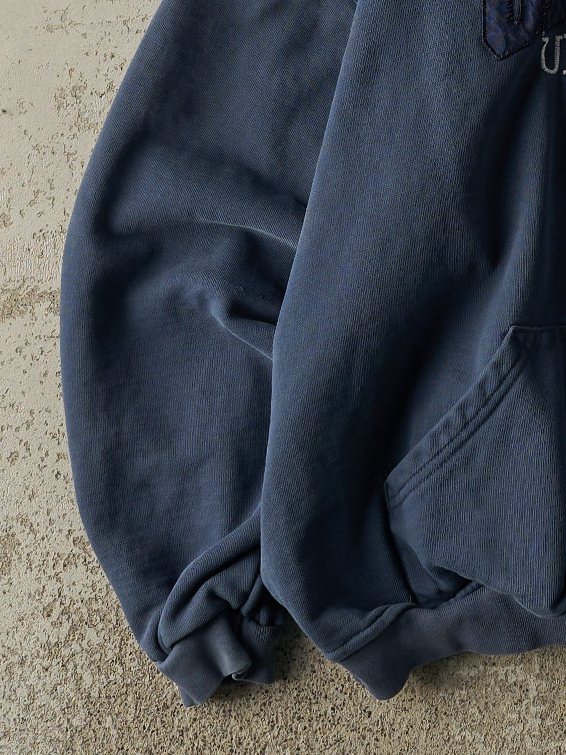 Vintage 90s Blue Oxford University Embroidered Hoodie (XS)