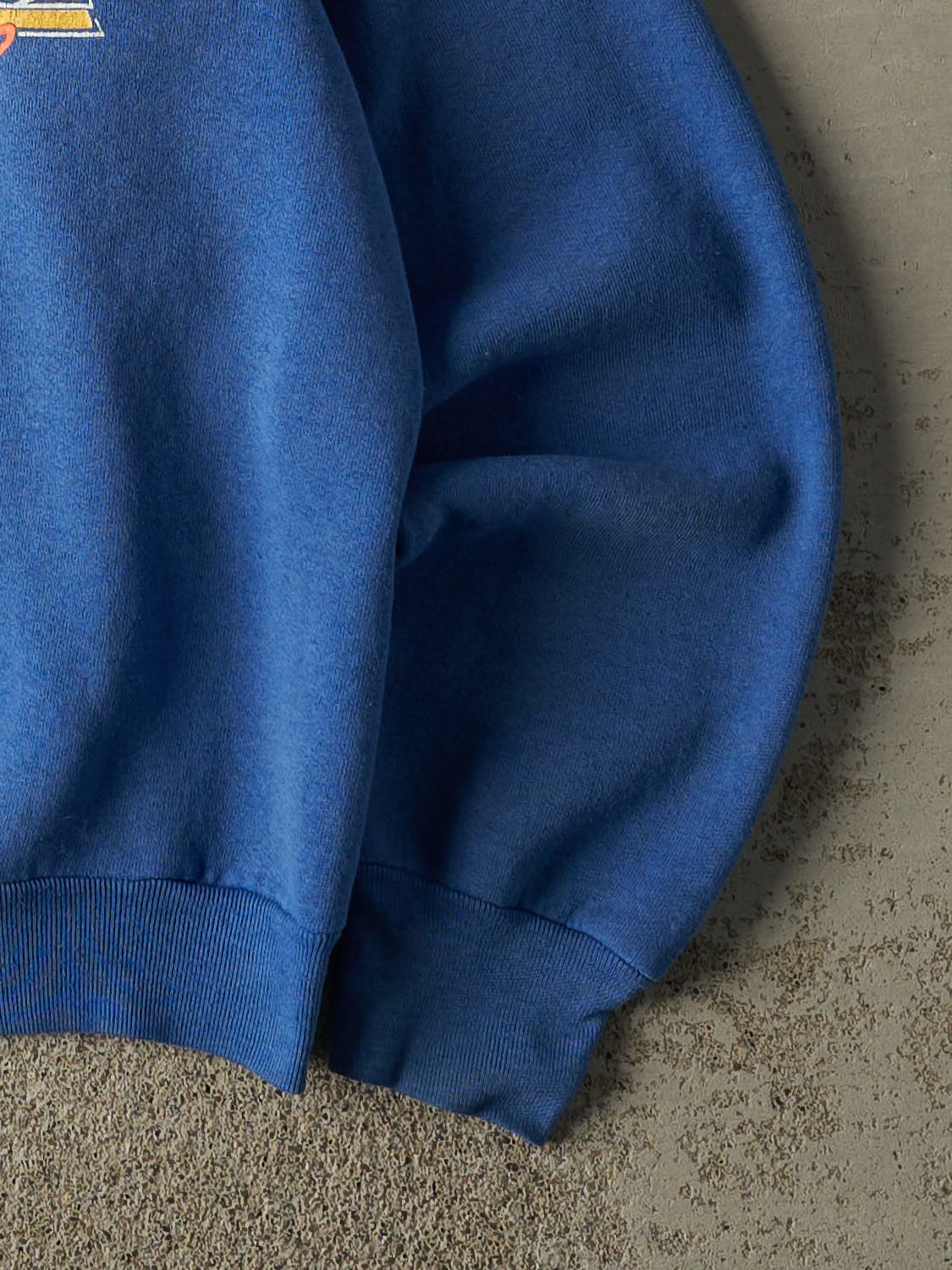 Vintage 92' Blue 5K Turkey Trot Crewneck (S/M)