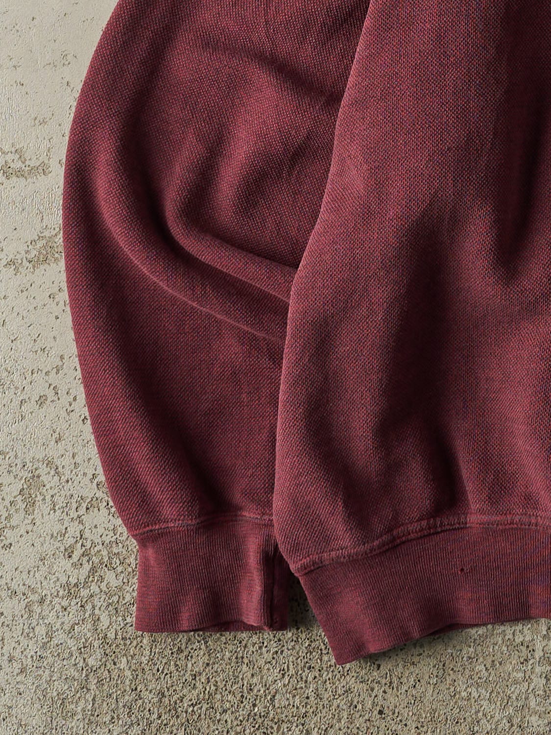 Vintage 80s Burgundy Golf Embroidered Crewneck (L)