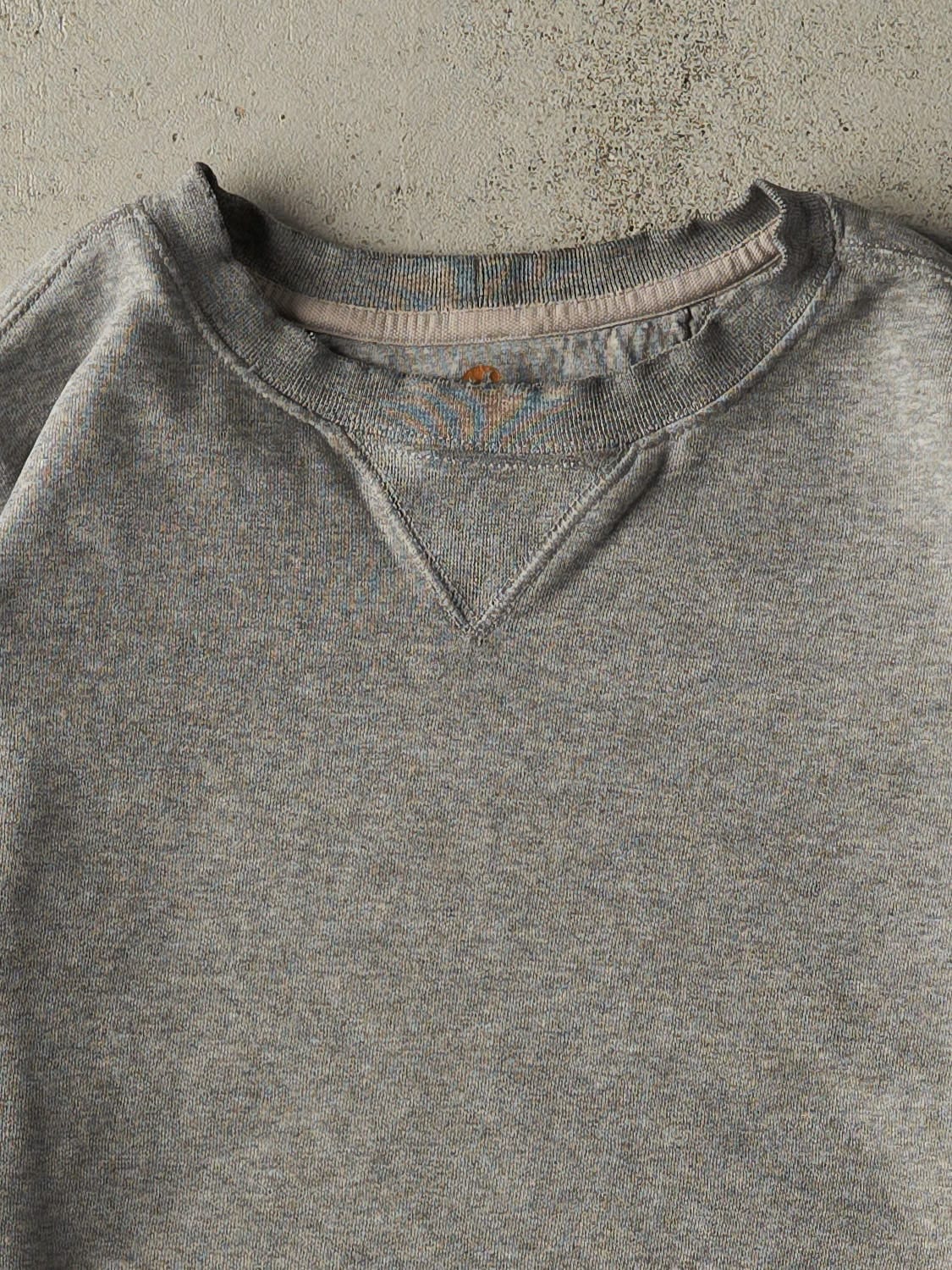 Vintage Y2K Grey Carhartt Embroidered Crewneck (L/XL)