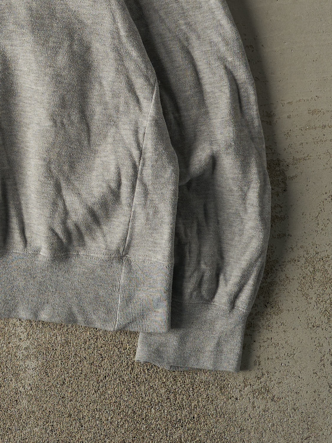 Vintage 90s Grey Syracuse University Embroidered Crewneck (XL)