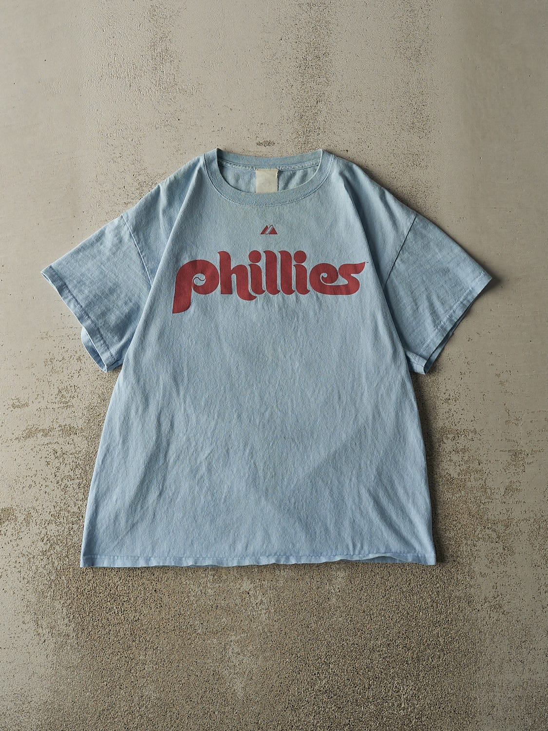 Vintage Y2K Baby Blue Philadelphia Phillies #20 Mike Schmidt Tee (M/L)