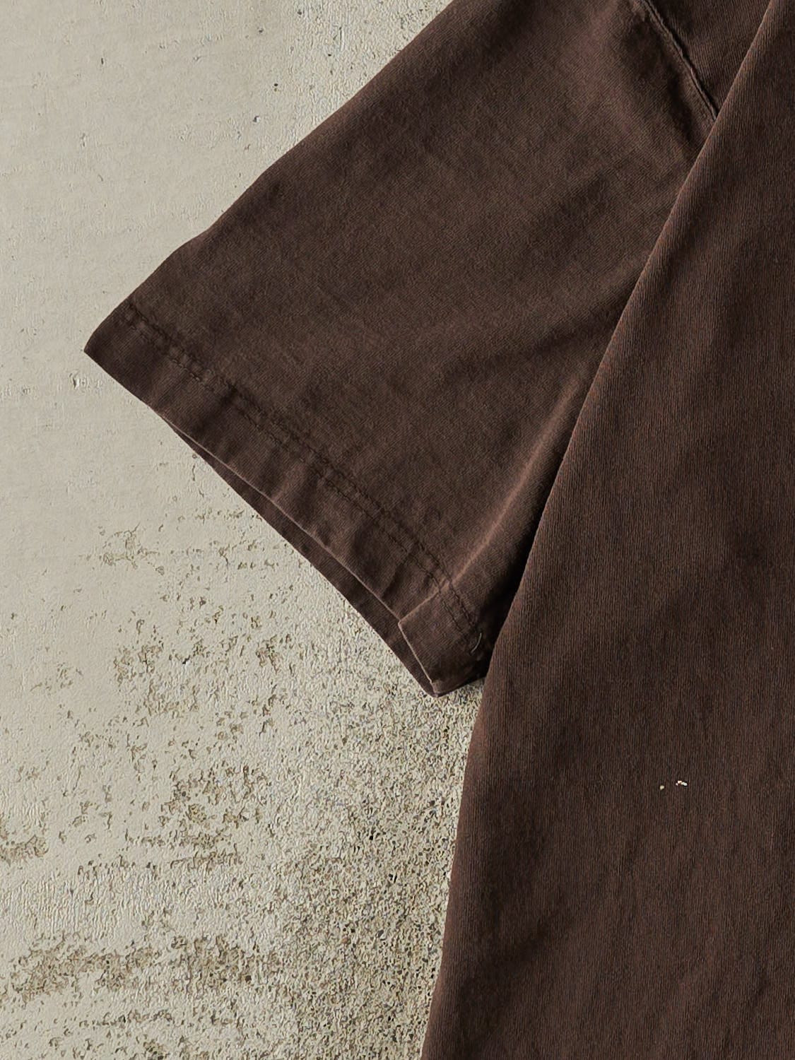 Vintage Y2K Brown Carhartt Pocket Tee (XL)