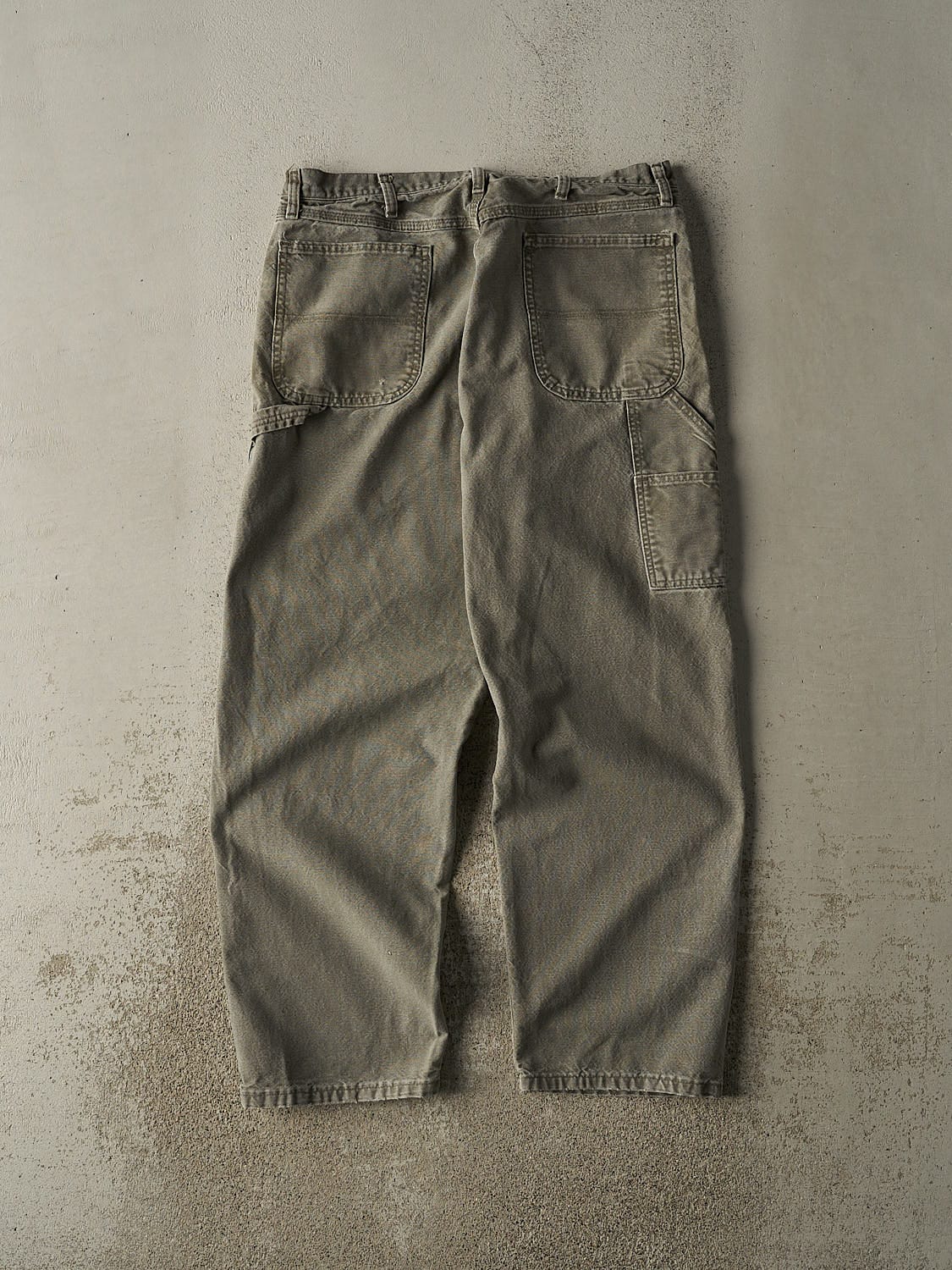 Vintage 90s Green Rustler Carpenter Pants (35x31)