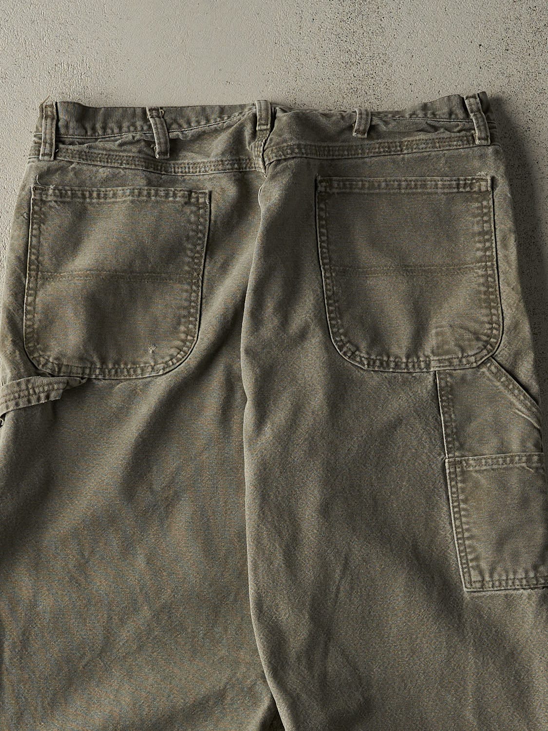 Vintage 90s Green Rustler Carpenter Pants (35x31)
