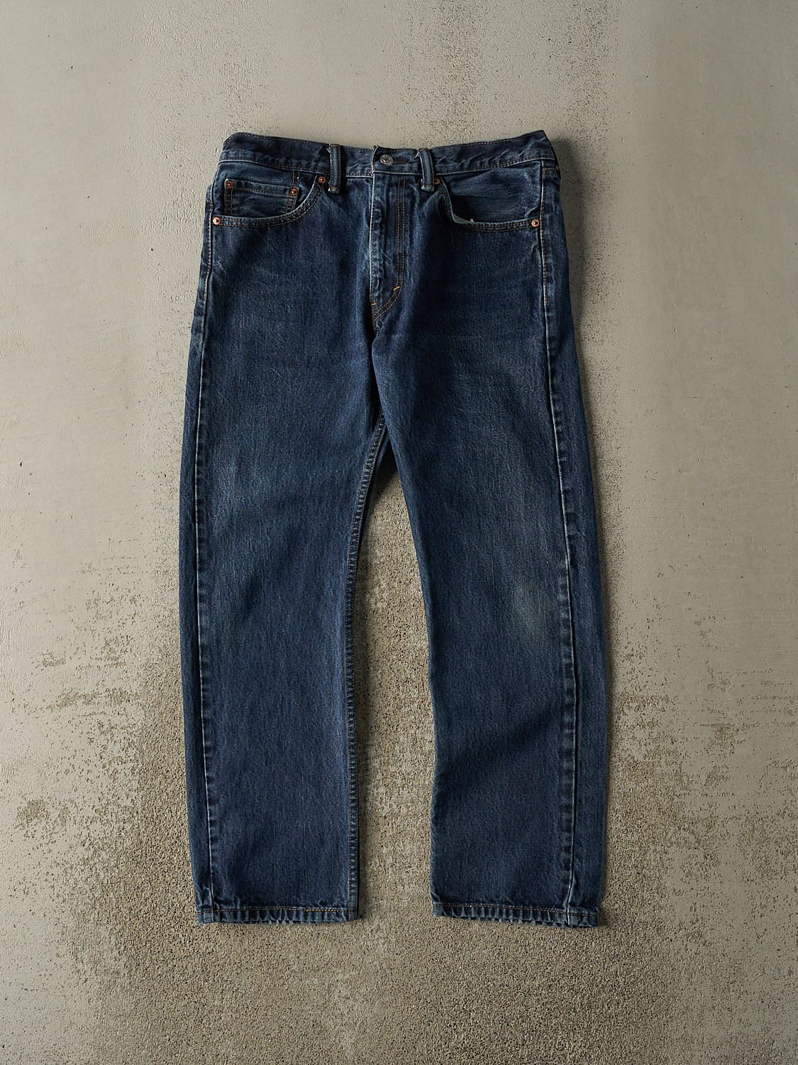 Vintage Y2K Dark Wash Levi's 505 Jeans (33x28.5)