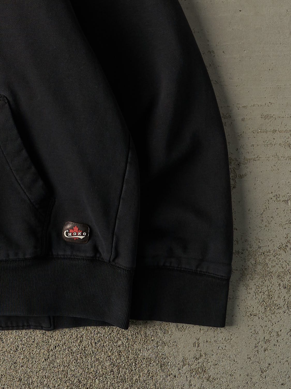Vintage Y2K Black Dodge Ram Embroidered Zip Up Hoodie (M/L)