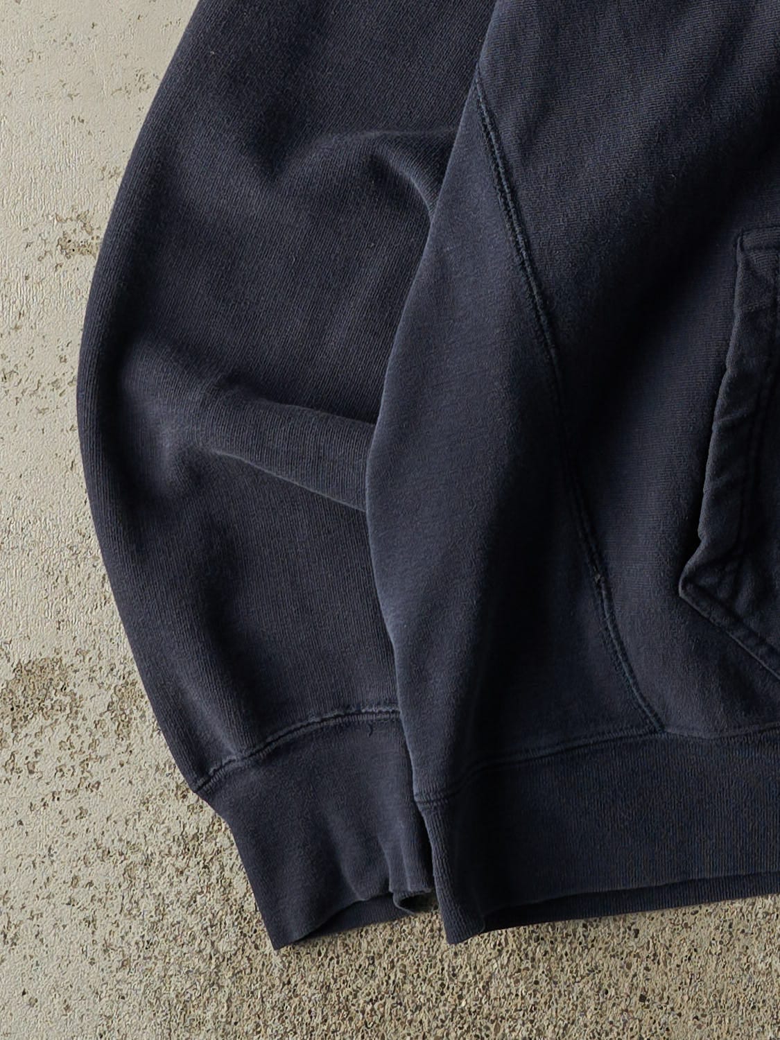 Vintage 90s Navy Blue Ford Embroidered Hoodie (S)