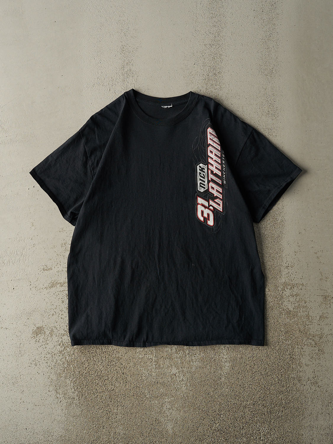 15' Black Nick Latham Racing Tee (L/XL)