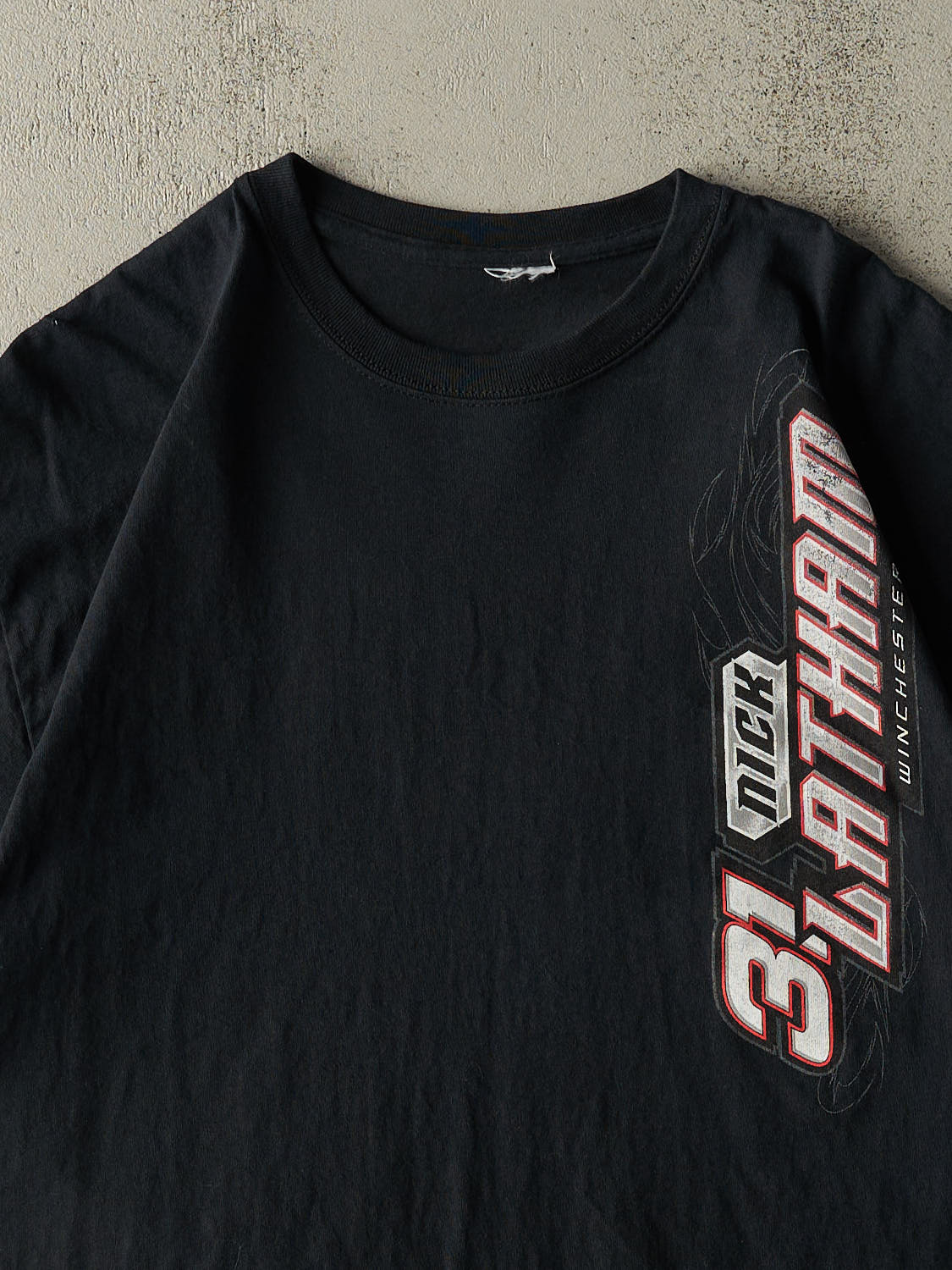 15' Black Nick Latham Racing Tee (L/XL)