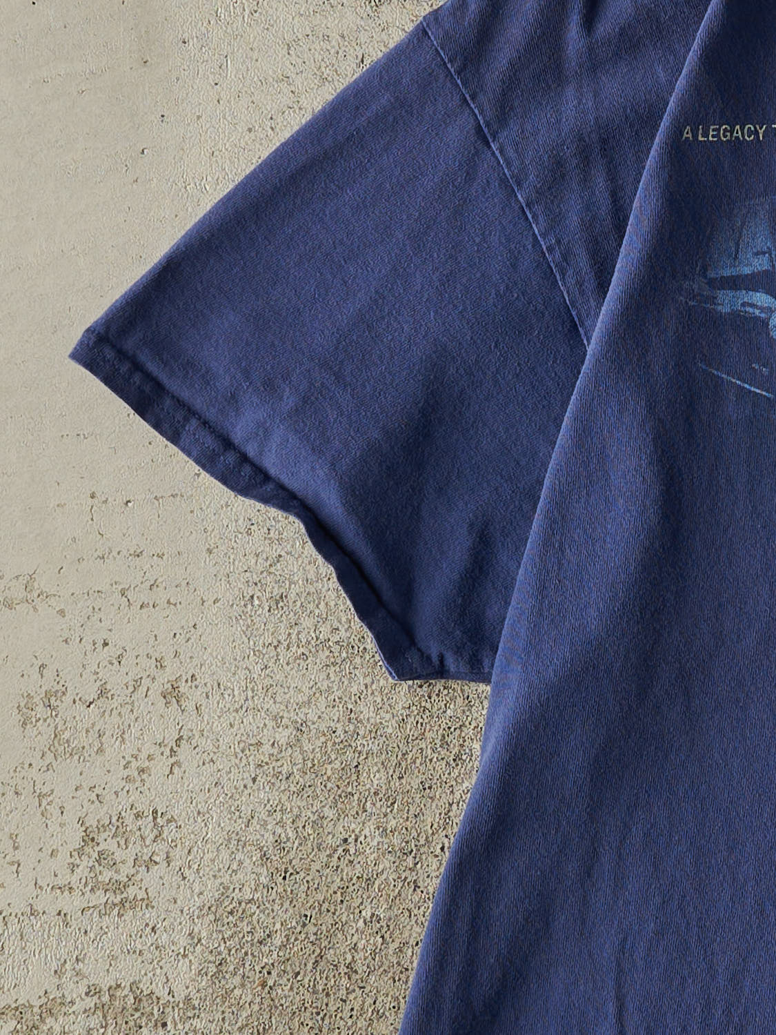 Vintage Y2K Blue Chevrolet Hundred Years Tee (L)