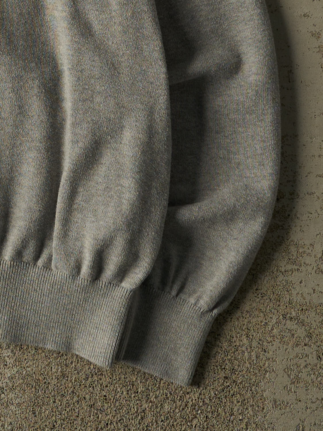 Vintage Y2K Grey Tommy Hilfiger Quarter Zip Knit (S/M)