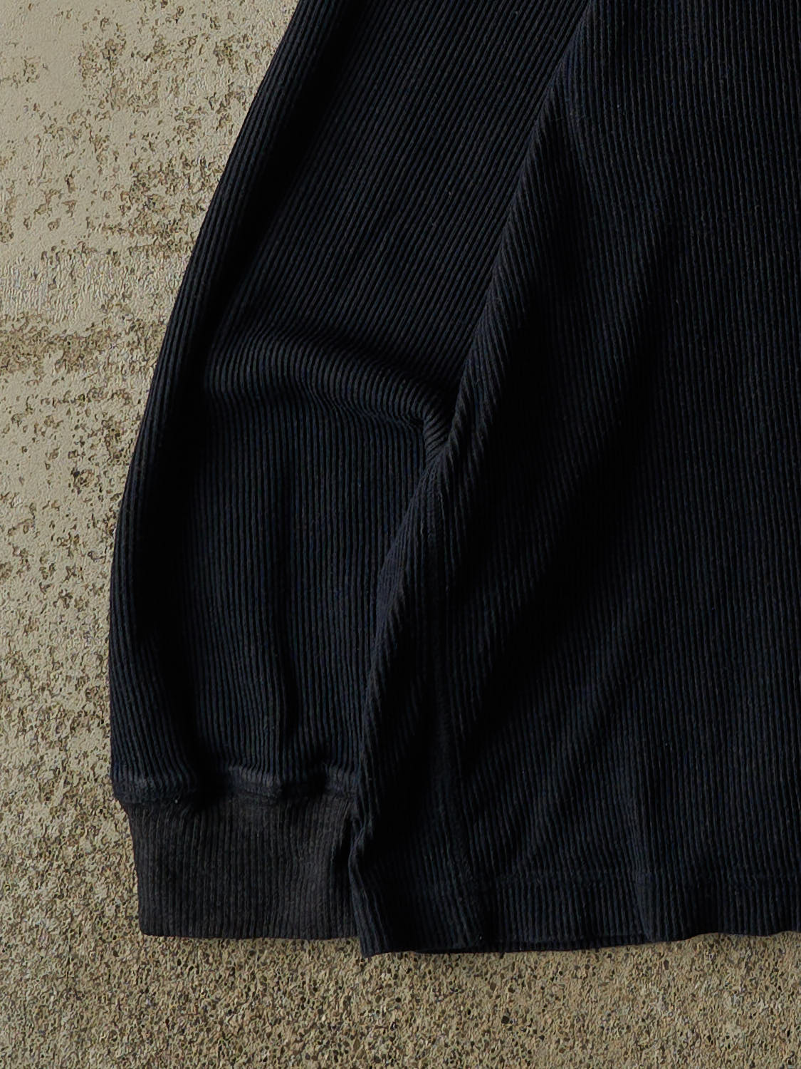 Vintage 90s Navy Blue BUM Thermal Long Sleeve (L/XL)