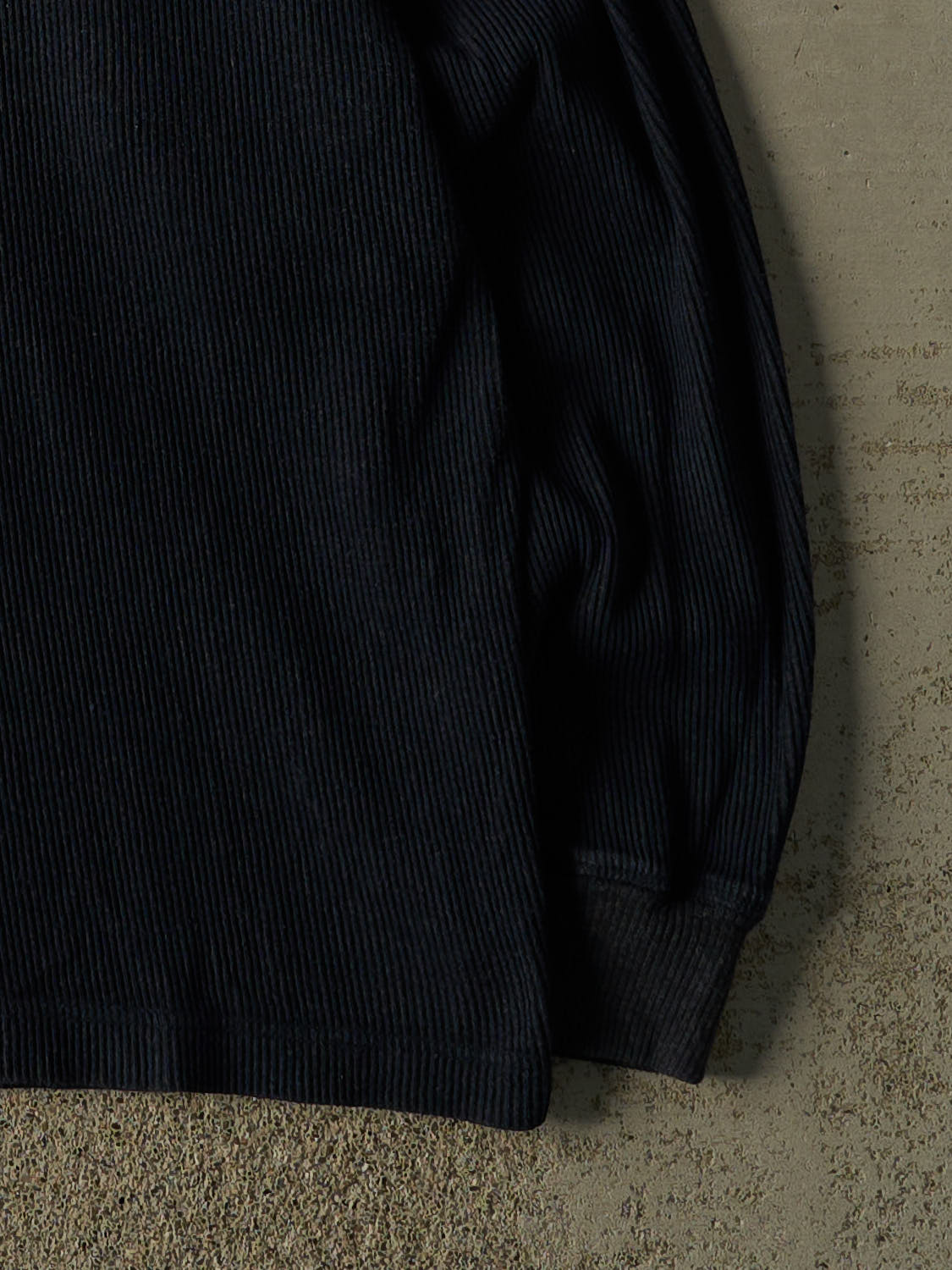 Vintage 90s Navy Blue BUM Thermal Long Sleeve (L/XL)