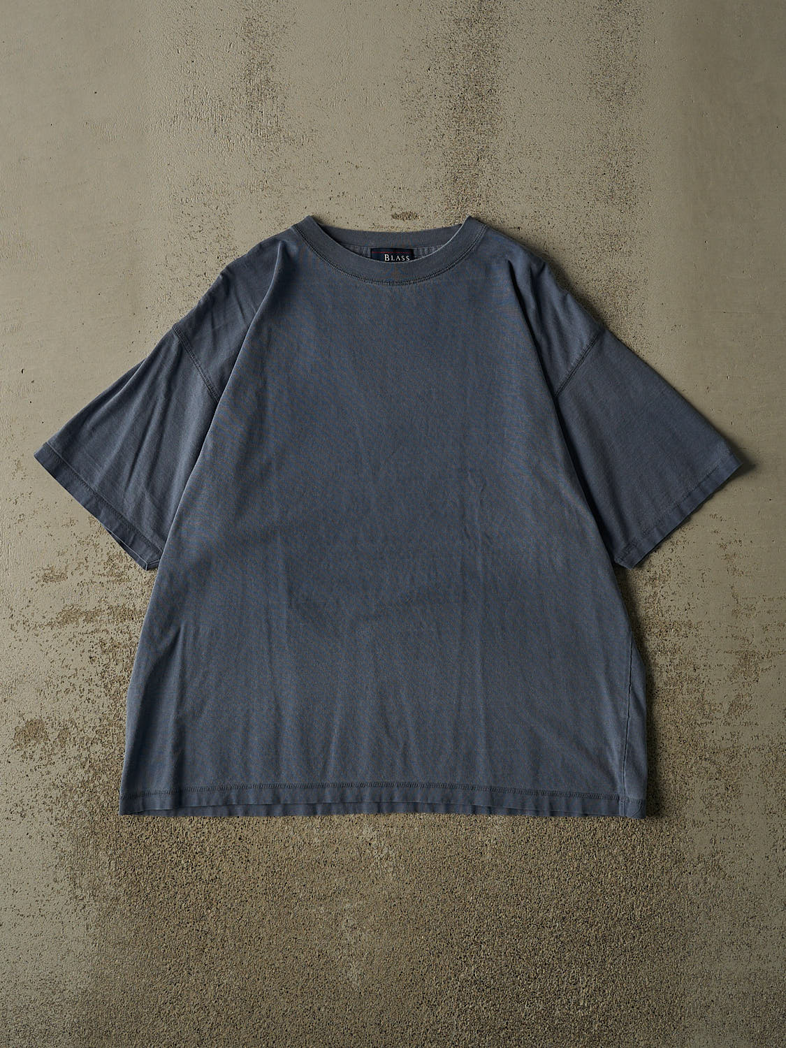 Vintage 90s Washed Blue Blank Tee (L/XL)