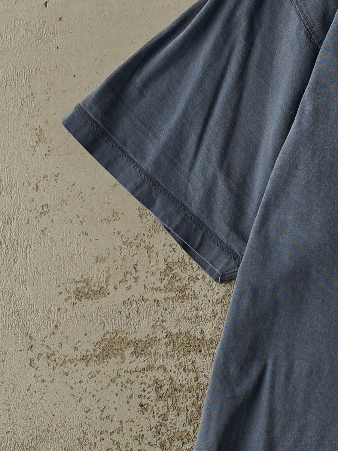 Vintage 90s Washed Blue Blank Tee (L/XL)
