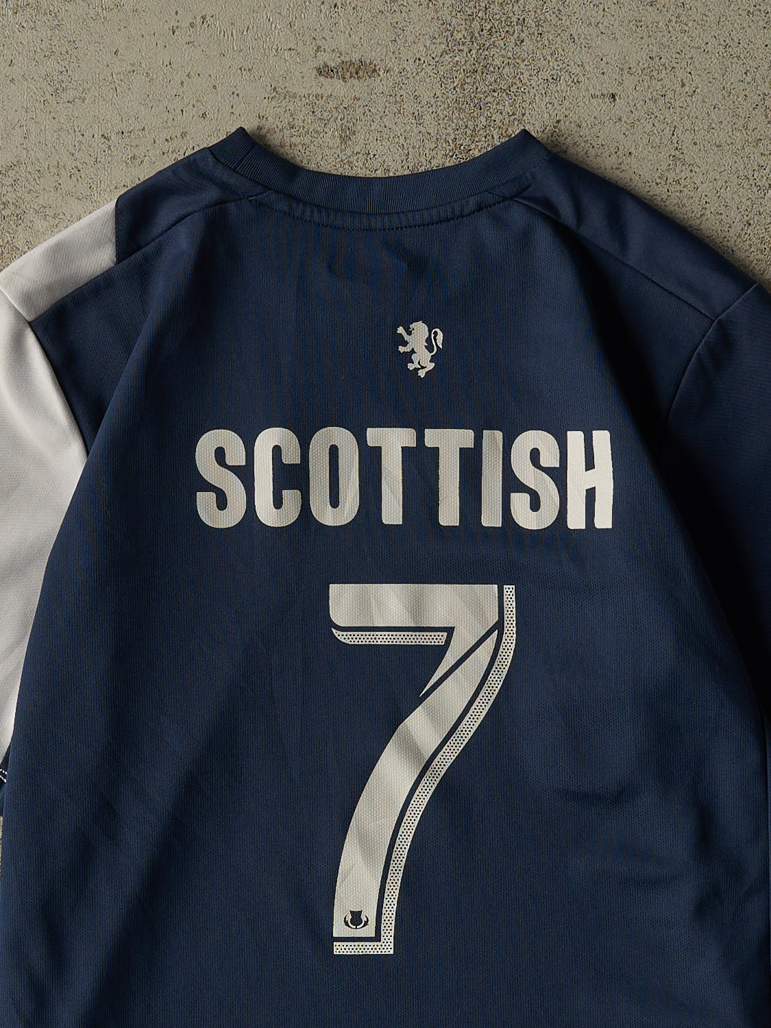 Vintage Y2K Navy Blue Edmonton Scottish SC Jersey (S)