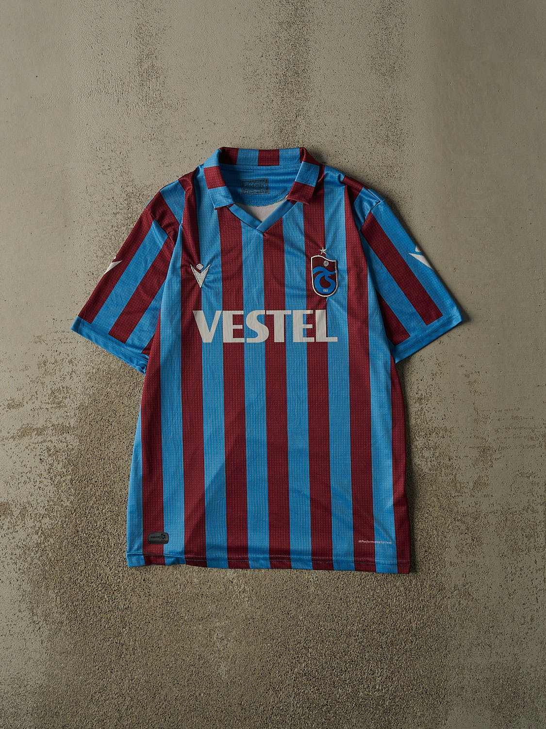 Vintage Y2K Blue Trabzonspor AS Jersey (M/L)