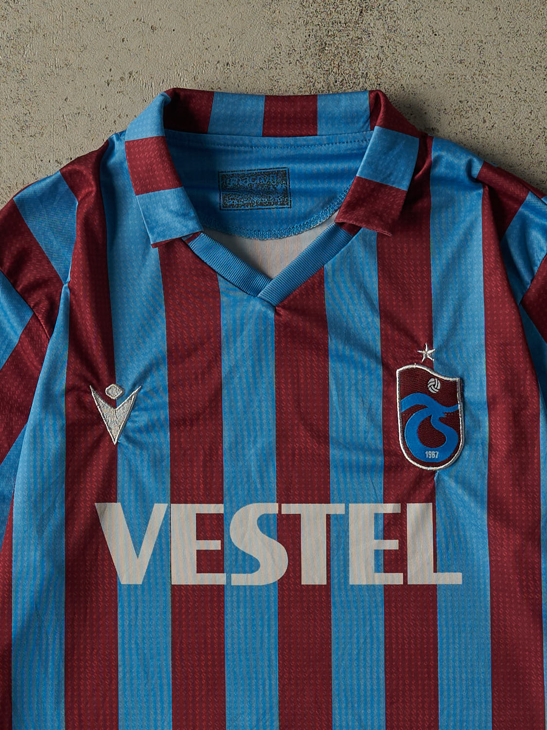Vintage Y2K Blue Trabzonspor AS Jersey (M/L)