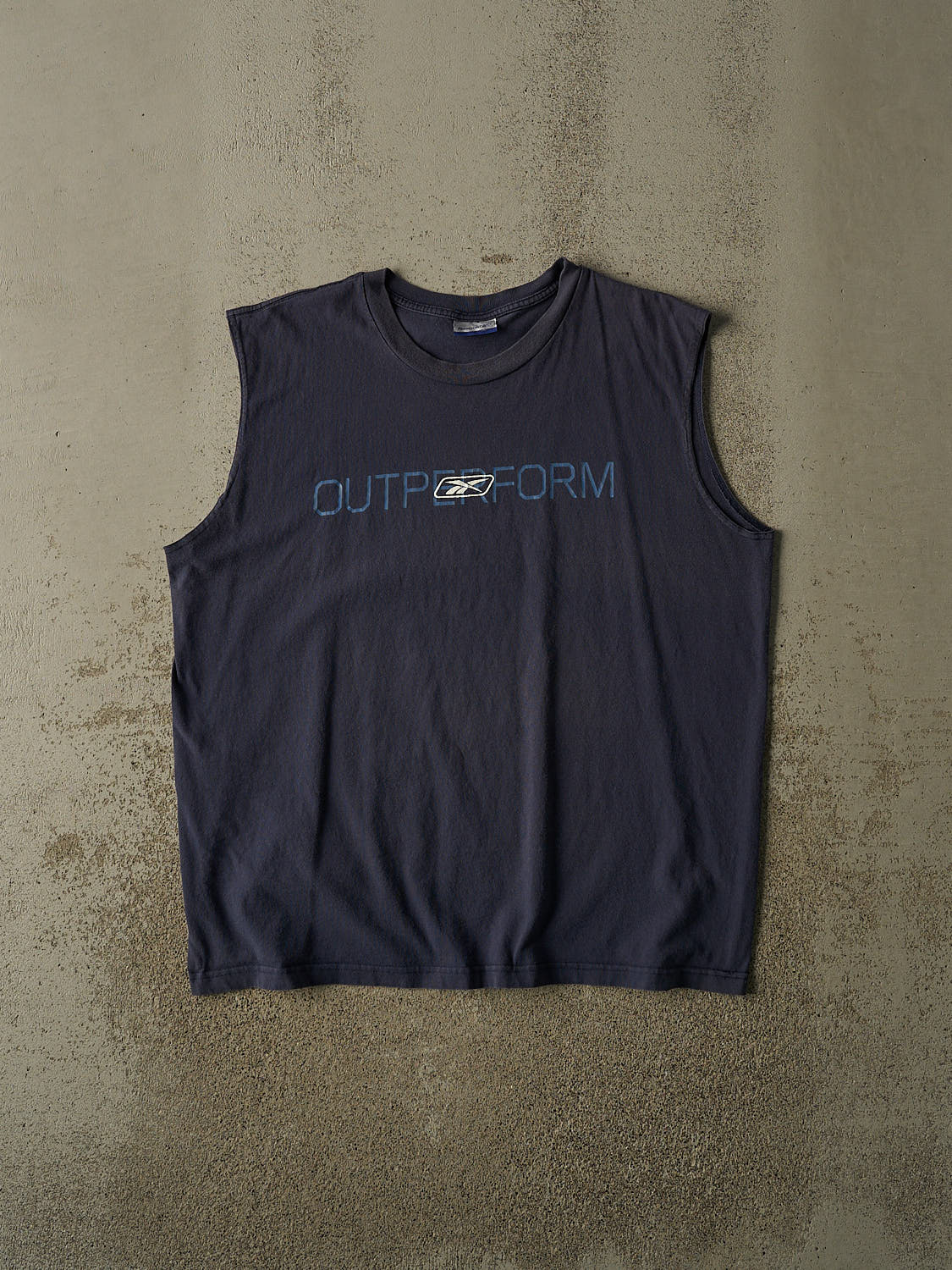 Vintage 90s Navy Blue Reebok Tank (XL/XXL)