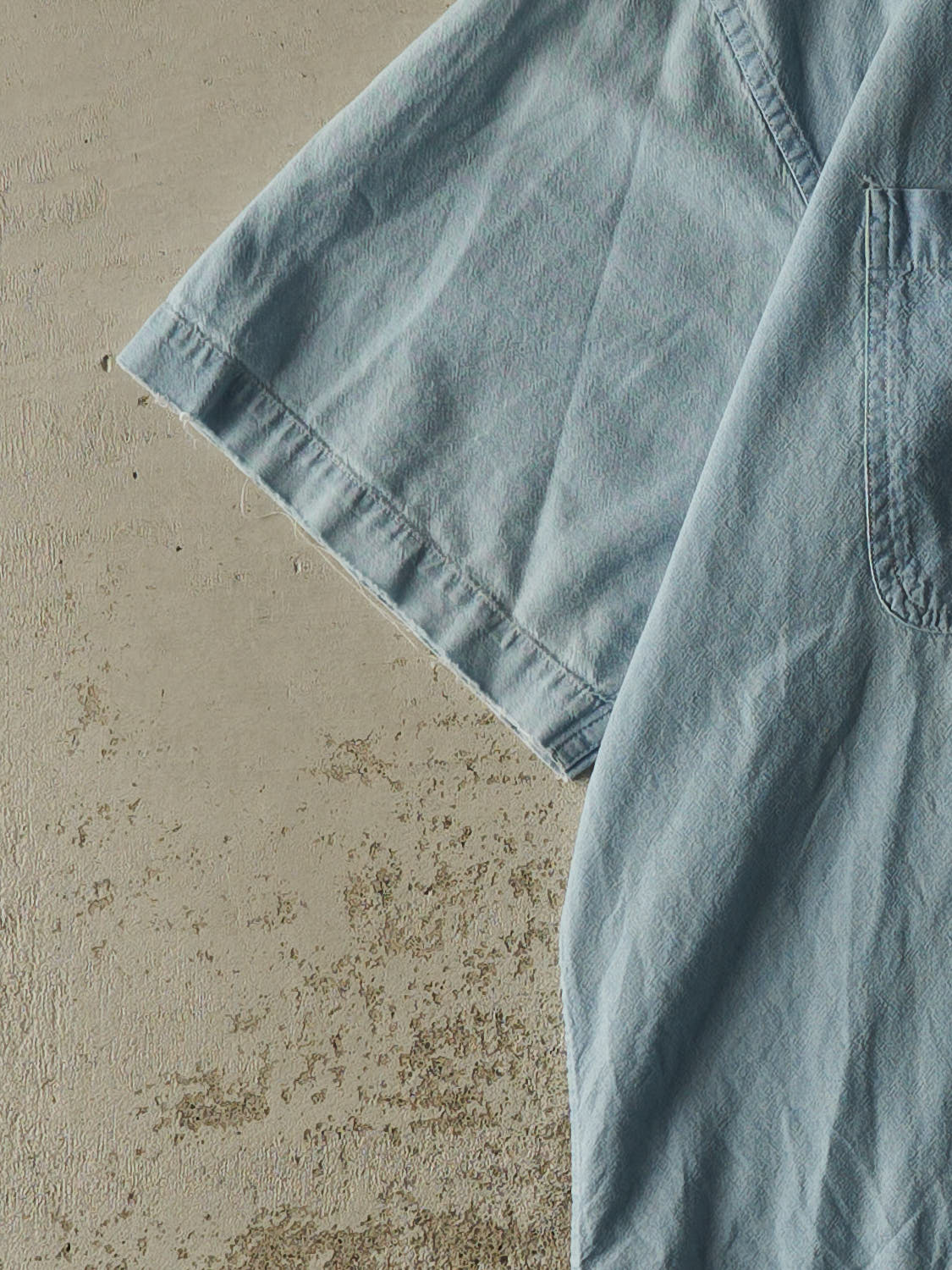 Vintage 90s Light Wash Chaps Ralph Lauren Button Up Tee (XL/XXL)