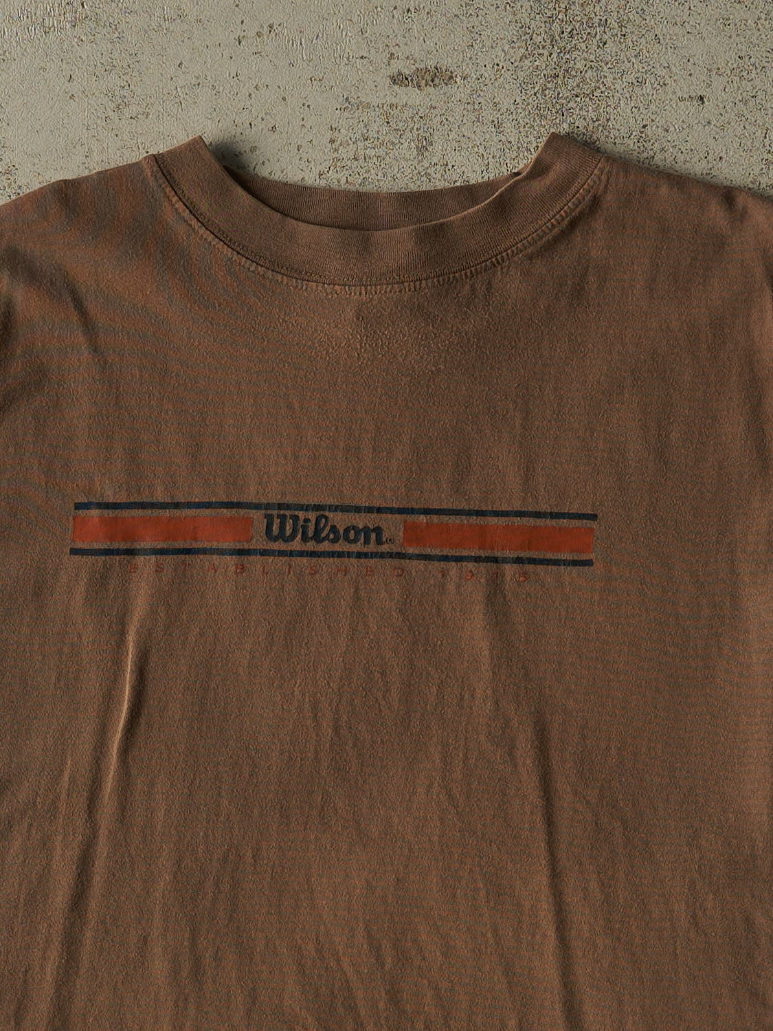 Vintage Y2K Brown Wilson Tank (M/L)