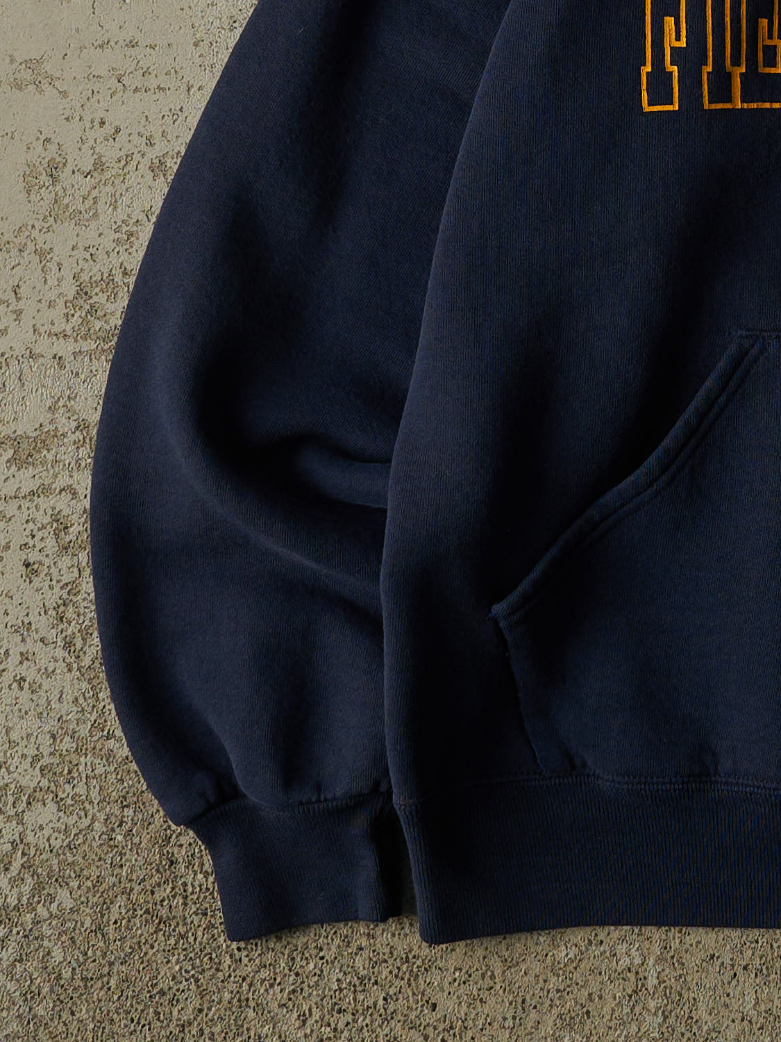 Vintage 90s Navy Blue Russell Athletic Highland Field Hockey Hoodie (M/L)