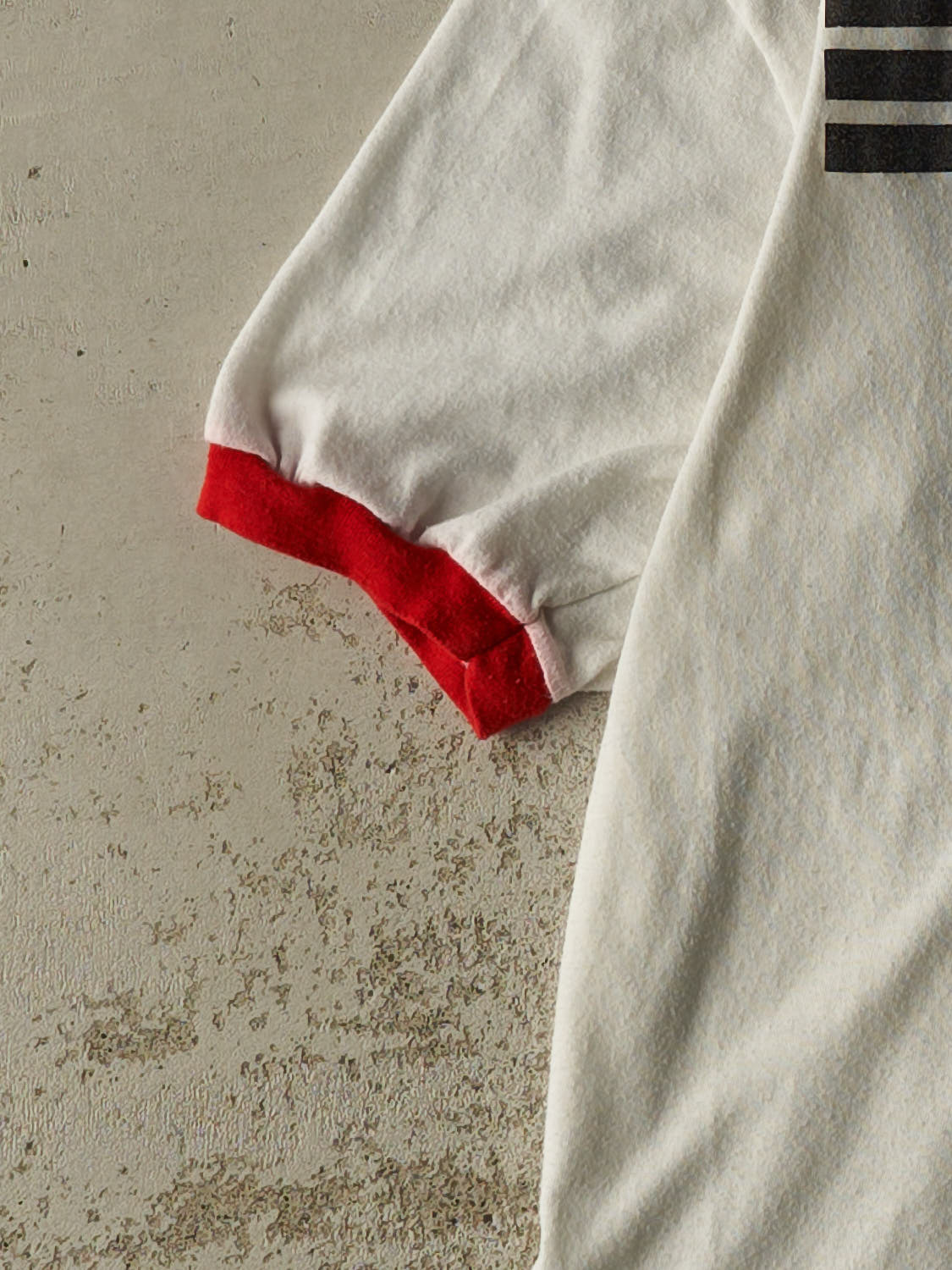 Vintage 80s White Boy Scouts Of America Ringer Tee (S/M)