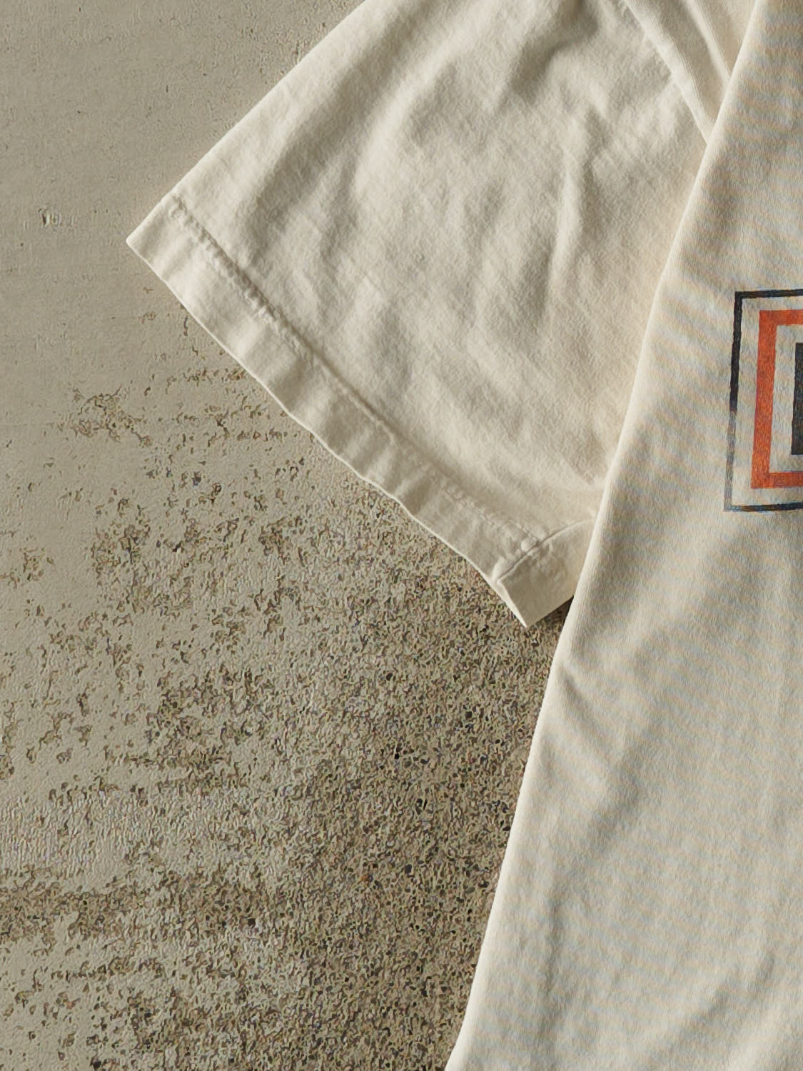 Vintage 90s Beige Harley Davidson Aruba Tee (S)