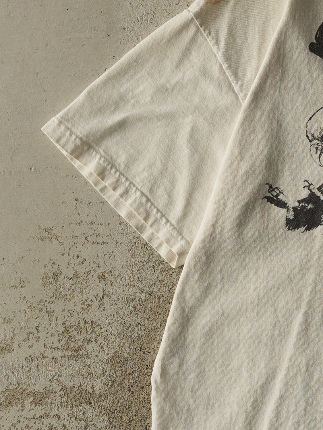 Vintage 90s Beige Dickies Eagle Tee (M/L)