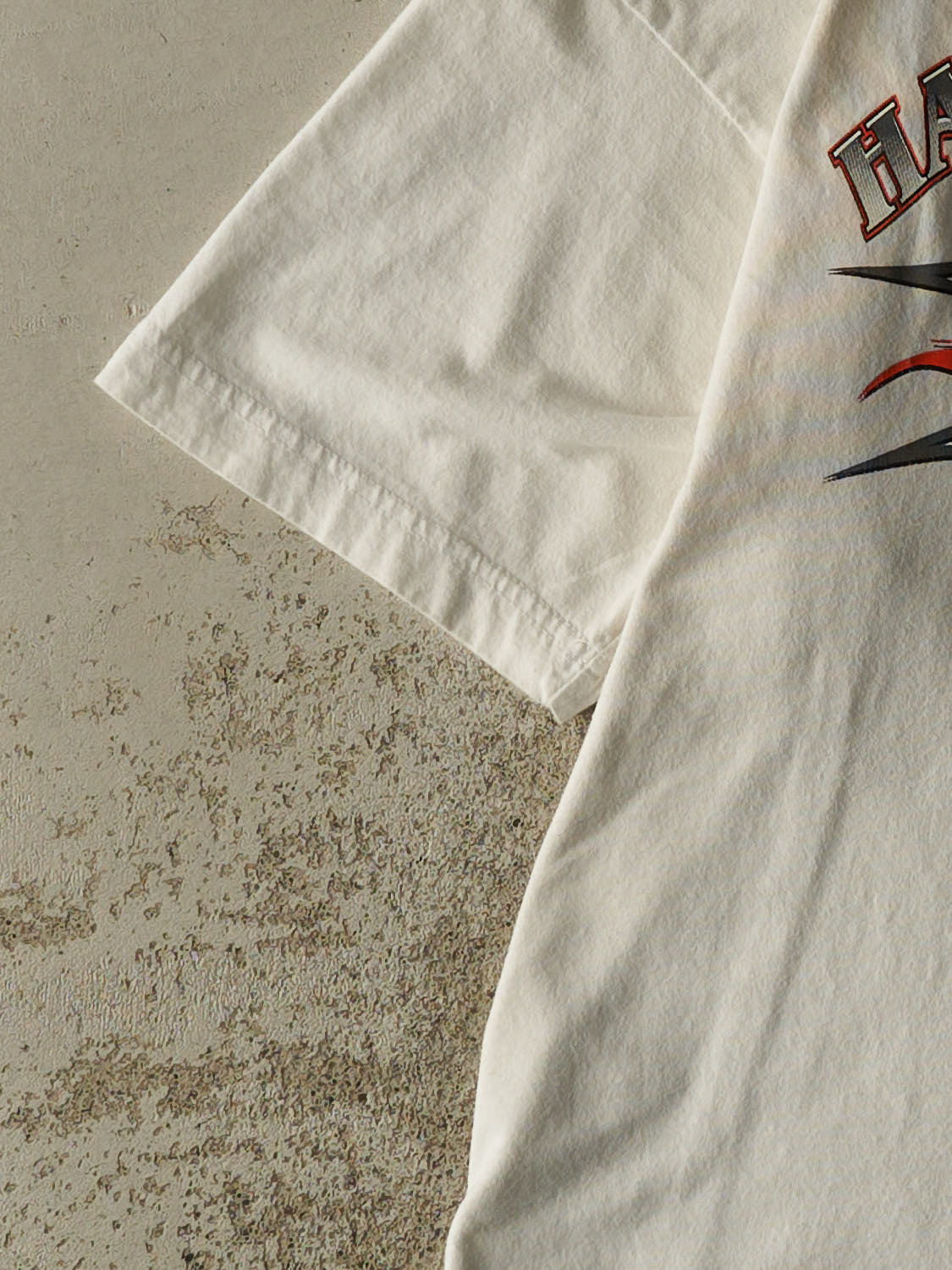 Vintage 90s White Harley Davidson "It's Time To Ride" Tee (L)