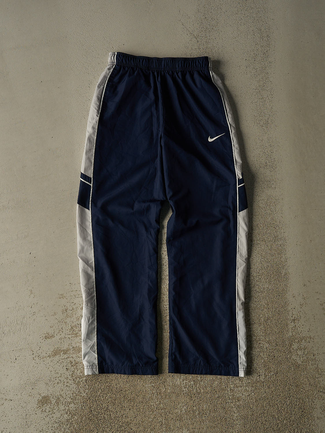 Vintage Y2K Navy Blue Nike Track Pants (24x27)