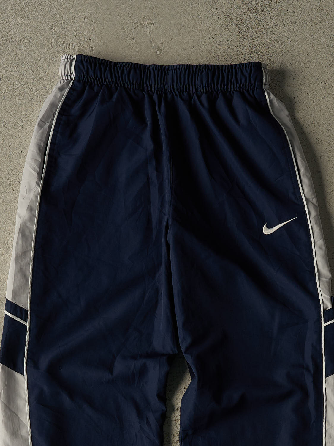 Vintage Y2K Navy Blue Nike Track Pants (24x27)